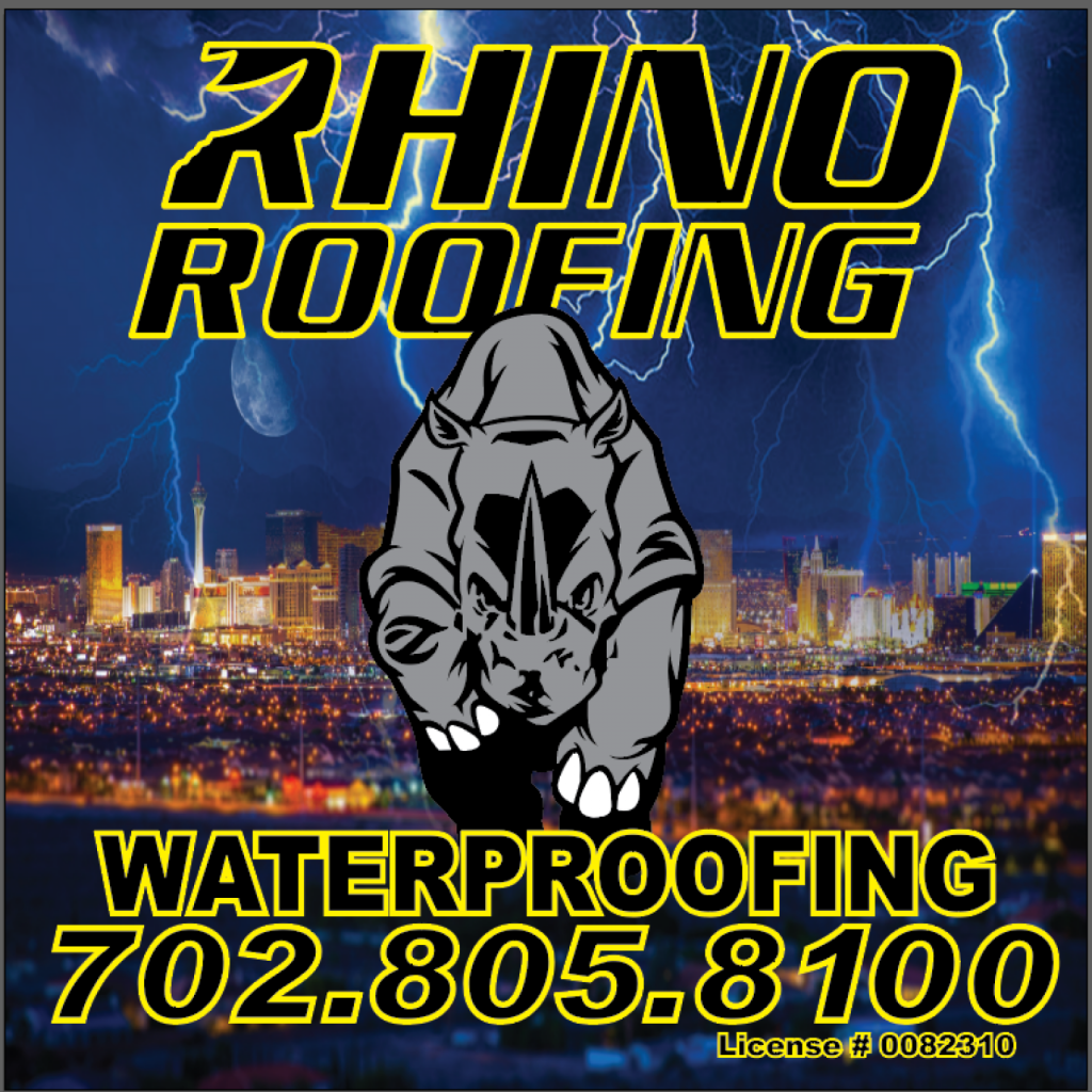 rhino roofing building waterproofing logo