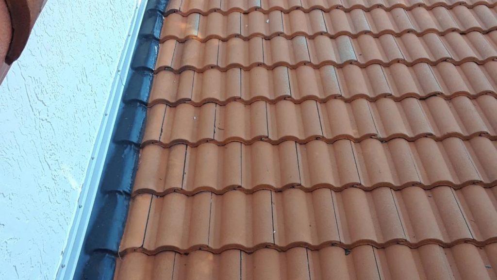 Residential Tile Roofing - Close up image of a tile roof.